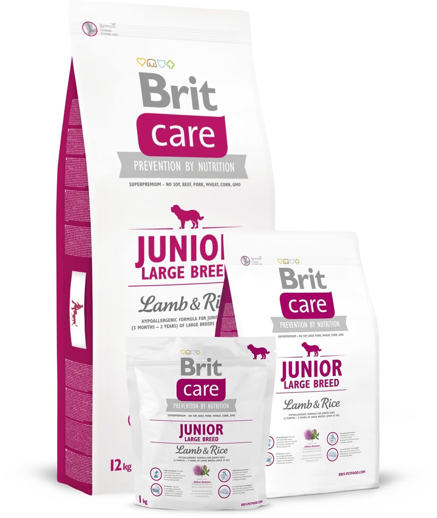 Brit Care Junior Large Breed Lamb & Rice 12 kg