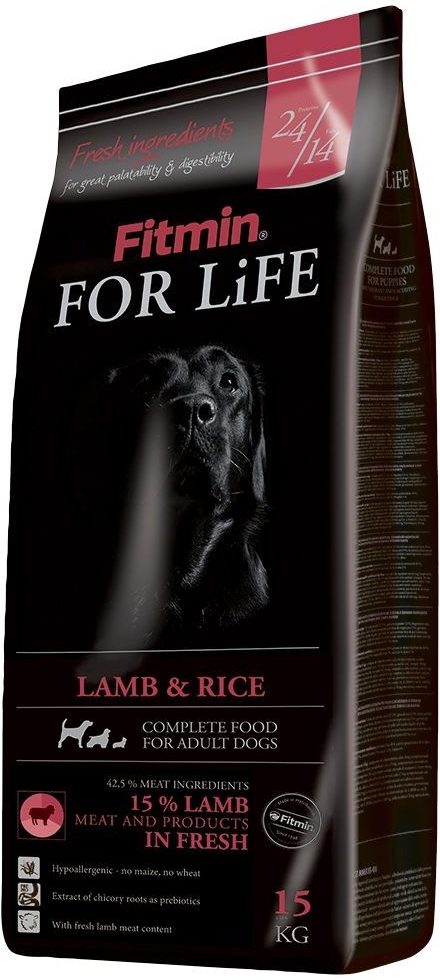 Fitmin Dog for Life Dog Adult Lamb & Rice 15 kg